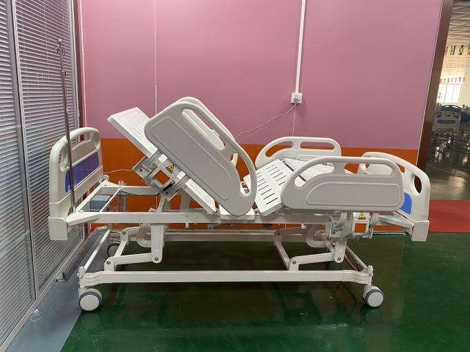 병원 병동을 위한 하얀 세 기능 전기 침대 의학 병상 0