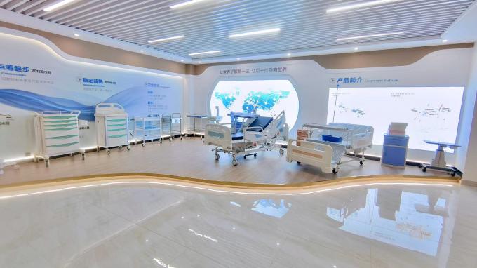 병원을 위한 두 기능 전기 누르싱 병상 조정할 수 있는 백색 1