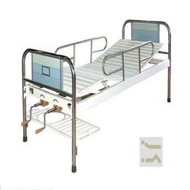 박판으로 만들어진 패널과 가진 SS 구조에 의해 하는 2개의 크랭크 뒷판을 가진 병원 가구 수동 참을성 있는 침대