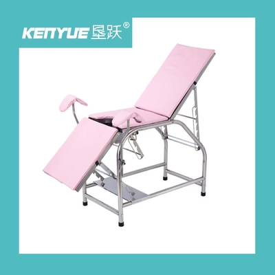 주문 스테인레스 강 단순한 검은 산과 표 부인과 검사 침대 온라인 제조