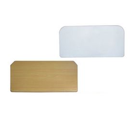 주문 패널 백색 목제 반대로 FramePlate를 식사하는 플라스틱 병상 쟁반 테이블 Laninated 온라인 제조