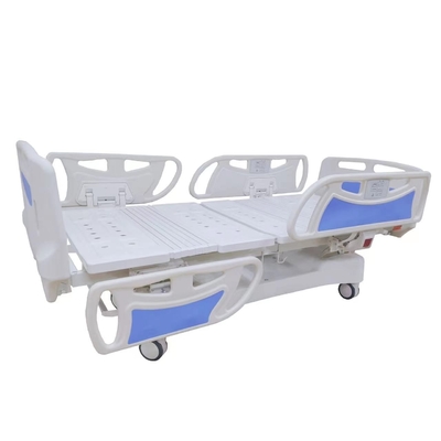 조정 가능한 블루 전기 병원 간호 침대 770mm 5 기능 커버