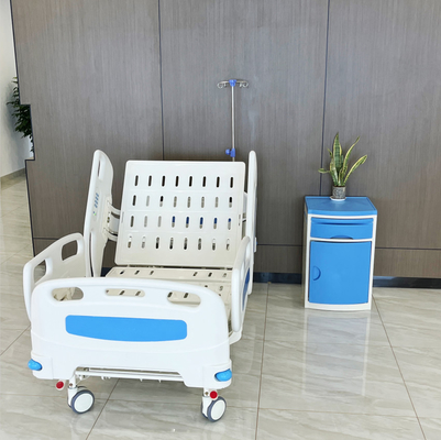 파란 조정가능한 전기 병상 5 기능 병상