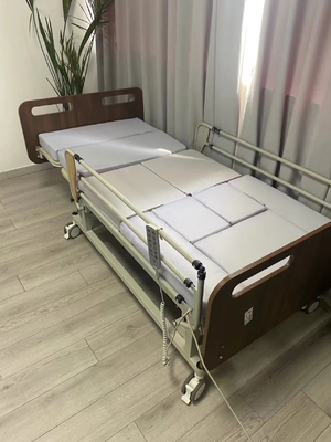 전기 홈 노인 간호 침대 잠금 바퀴