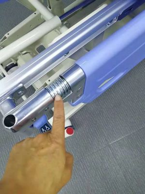 긴급 파티엔트트랜스퍼 카트로타팅 측면 레일 본사 캐스터들 150 밀리미터 환자 전송 들것