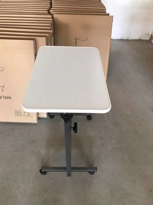베드 테이블 에 휠과 백색 환자들 병원 침대 쟁반형 탁자
