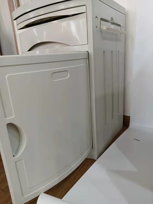 ABS 의학 머리맡 탁자 조정할 수 있는 머리맡 탁자 캐비닛 백색