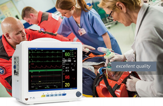 한이지 검출기 연회색 ABS 물질에서 가정 모두를 위한 휴대용 ECG 의료 기기