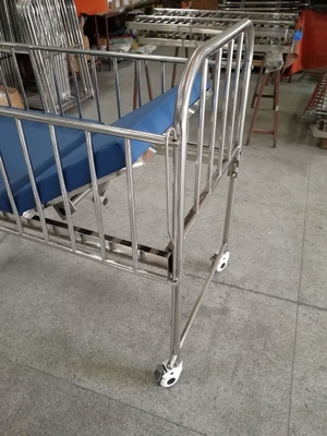 의학적인 스테인레스 스틸 소재 소아병원 병상