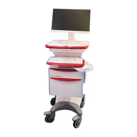 조정가능한 컴퓨터는 작업대 고도 890mm-1290mm를 가진 손수레 아BS 자동차를 서 있습니다