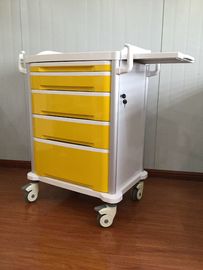5 서랍을 위한 이동할 수 있는 비상사태 의학 병원 트롤리 손수레 약 납품 약물