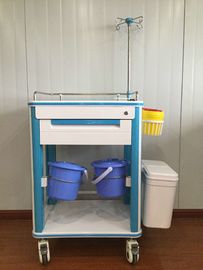 2 폐기물 궤를 가진 아BS 병원 의학 손수레 다기능 의학 손수레와 IV 폴란드