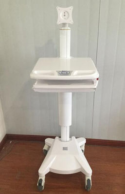 의학 컴퓨터 손수레 알루니늄 합금 소재 필요한 모든 것이 갖추어진 카트