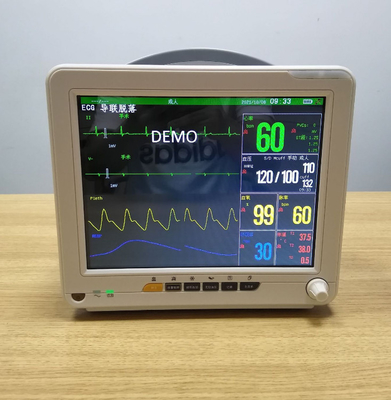 한이지 검출기 연회색 ABS 물질에서 가정 모두를 위한 휴대용 ECG 의료 기기