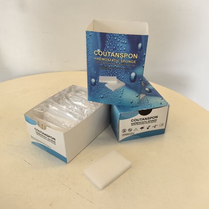 의학적 치과 hemostatic 스펀지 상처 붕대 후두 hemostatic 스펀지 5