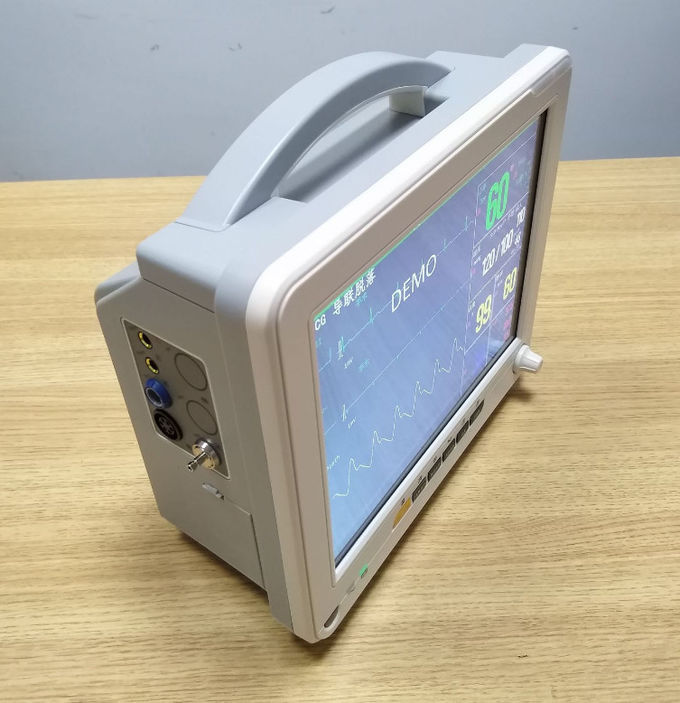 의학적인 자택을 위한 ABS 자재 휴대용 검출기 ECG 의학 장비 0